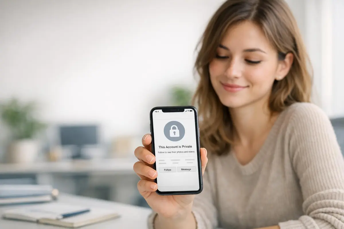 voir compte privé instagram url