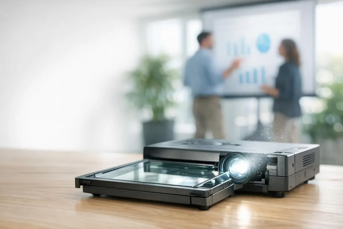 comment fonctionne un rétroprojecteur
